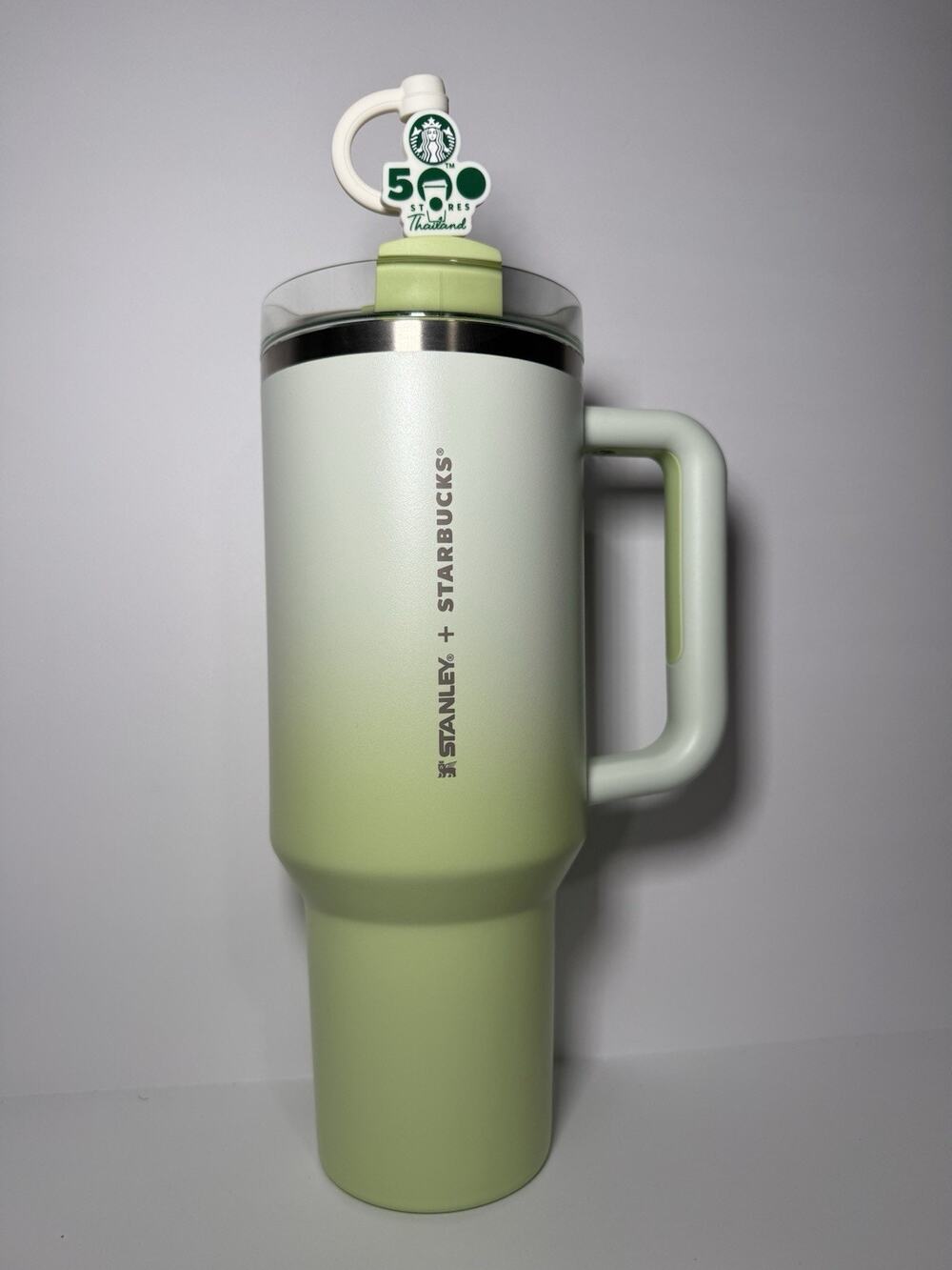 Stanley X Starbucks Thailand 500 Stores Anniversary Green 40oz Tumbler BNWT